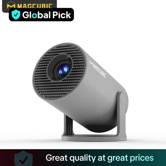 Magcubic HY300 1280*720P Projector, Wireless Digital Android 11 Projector with Wifi & BT Function, Portable Auto Correction Projector for Home Theater, Outdoor, Office, LED Projector, Projector Light